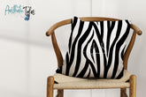 Zebra Printed | Cushion Cover